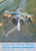 Royal Air Force Wyton Open Day Souvenir Programme 15th July 1984 by WINSTON, Flt. Lt. Des (ed.)